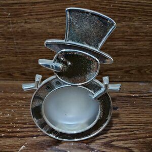 Avon Snowman Tealight Christmas Candle Holder